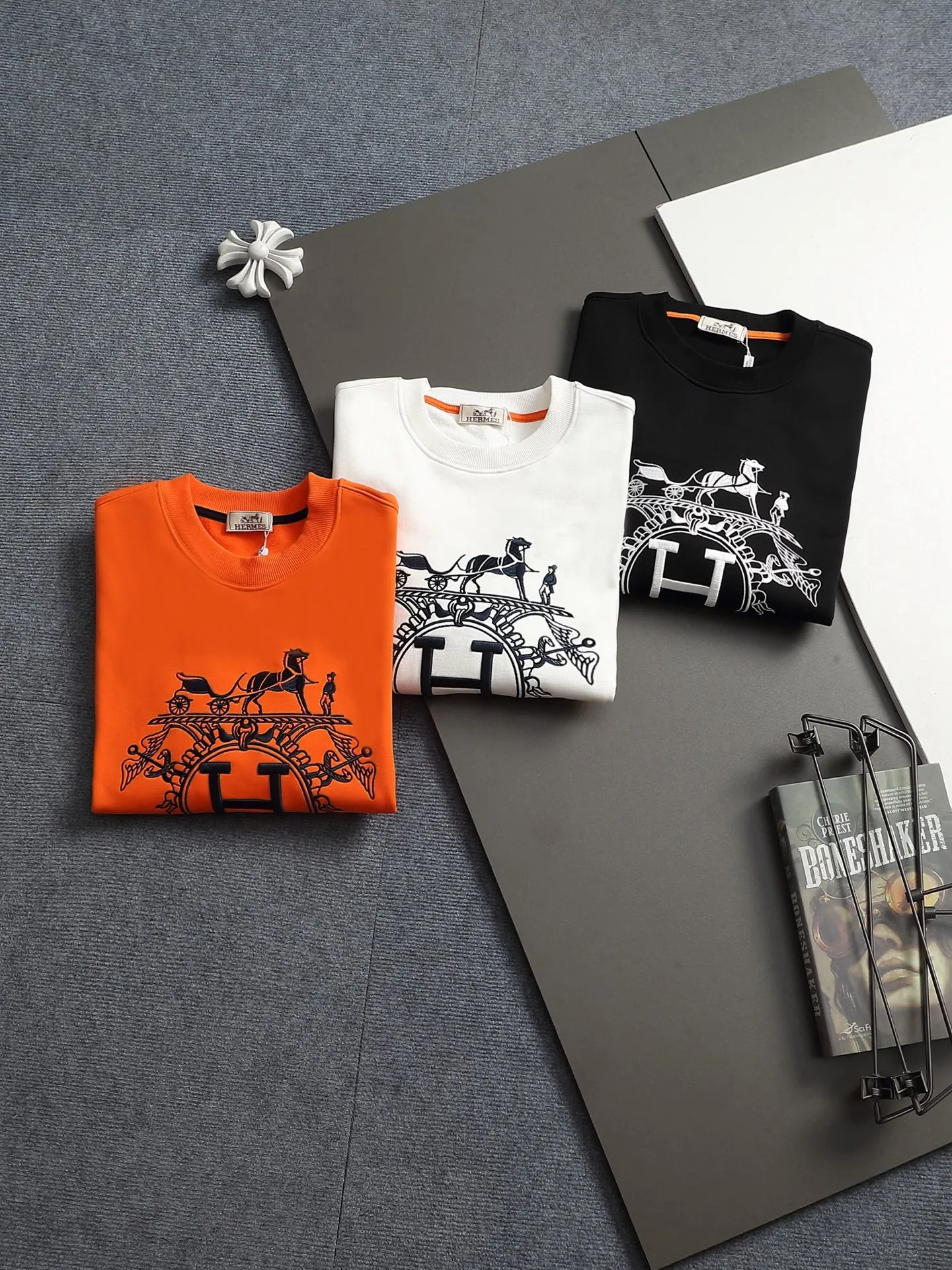 Hermes ，2026 New Arrival Premium 420g Premium ， logo ， ， ， ， ， ， ， ， Size：S M L XL